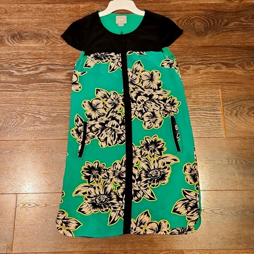 ❤️ ANTHROPOLOGIE MAEVE SILK AYAME SHIFT DRESS, 0 - Picture 5 of 13